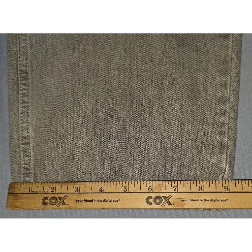 LEVI'S CLASSIC SILVER TAB LOOSE 100% COTTON GRAY 38x30 MENS JEANS